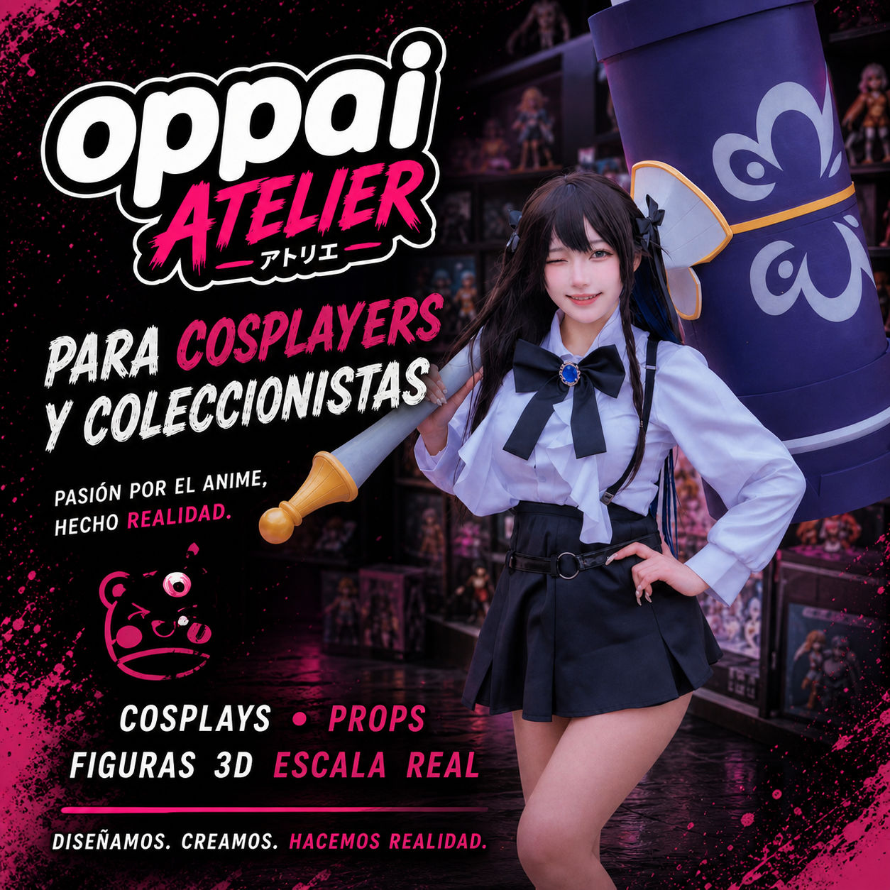Para cosplayers y coleccionistas